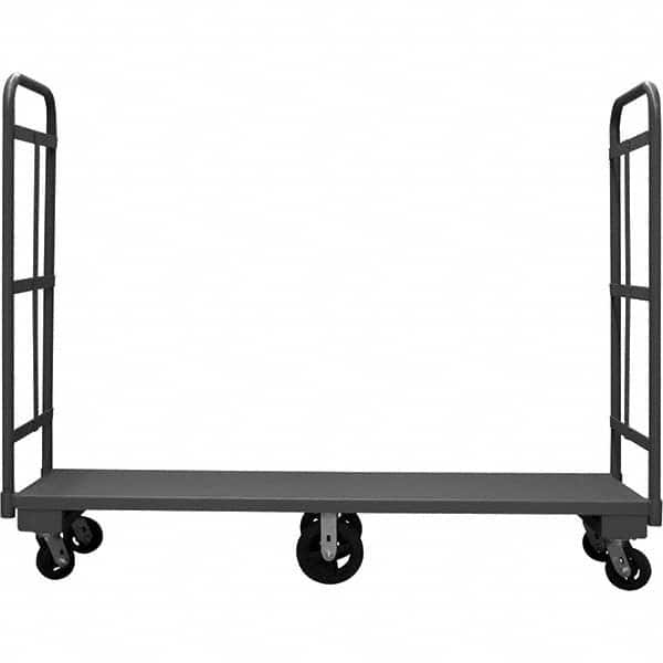 Durham - 2,400 Lb Capacity Steel Platform Truck - Exact Industrial Supply