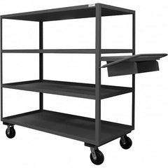 Durham - 3,600 Lb Capacity, 30-1/4" Wide x 76-3/8" Long x 65" High Order Picking Cart - Exact Industrial Supply