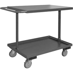 Durham - 1,200 Lb Capacity, 18" Wide x 38" Long x 35-13/16" High Access Shelf Cart - Exact Industrial Supply