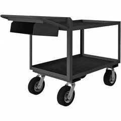 Durham - 1,200 Lb Capacity, 24-1/4" Wide x 52-3/8" Long x 38" High Mobile Cart - Exact Industrial Supply