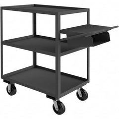 Durham - 3,600 Lb Capacity, 30-1/4" Wide x 76-3/8" Long x 48" High Order Picking Cart - Exact Industrial Supply