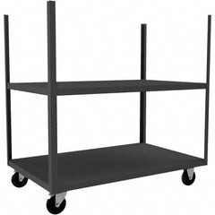 Durham - 1,400 Lb Capacity, 30-1/4" Wide x 48-1/4" Long x 48-1/16" High Mobile Cart - Exact Industrial Supply