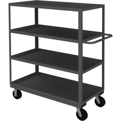 Durham - 3,000 Lb Capacity, 24-1/4" Wide x 54-1/4" Long x 60" High Heavy Duty Service Cart - Exact Industrial Supply