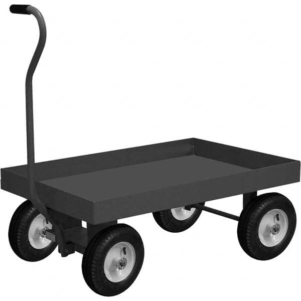 Durham - 2,000 Lb Capacity 5th Wheel Platform Wagon - Exact Industrial Supply