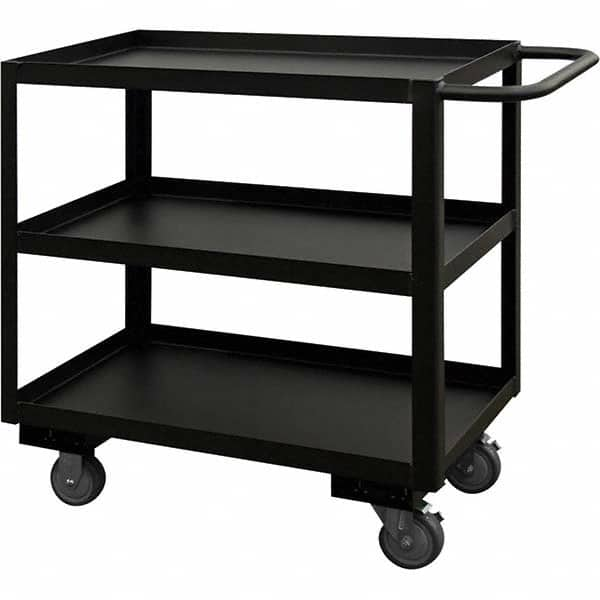 Durham - 1,200 Lb Capacity, 24-1/4" Wide x 54-1/4" Long x 33" High Heavy Duty Service Cart - Exact Industrial Supply