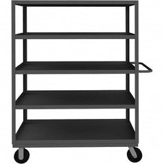 Durham - 3,000 Lb Capacity, 30-1/4" Wide x 66-1/4" Long x 68" High Heavy Duty Service Cart - Exact Industrial Supply