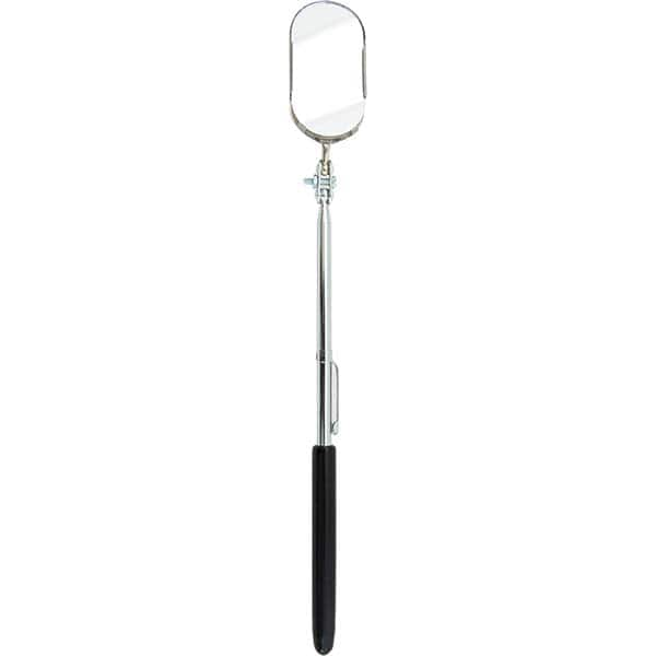 Ullman Devices - Inspection Mirrors Mirror Shape: Oval Overall Length (Inch): 8-1/2 - Exact Industrial Supply