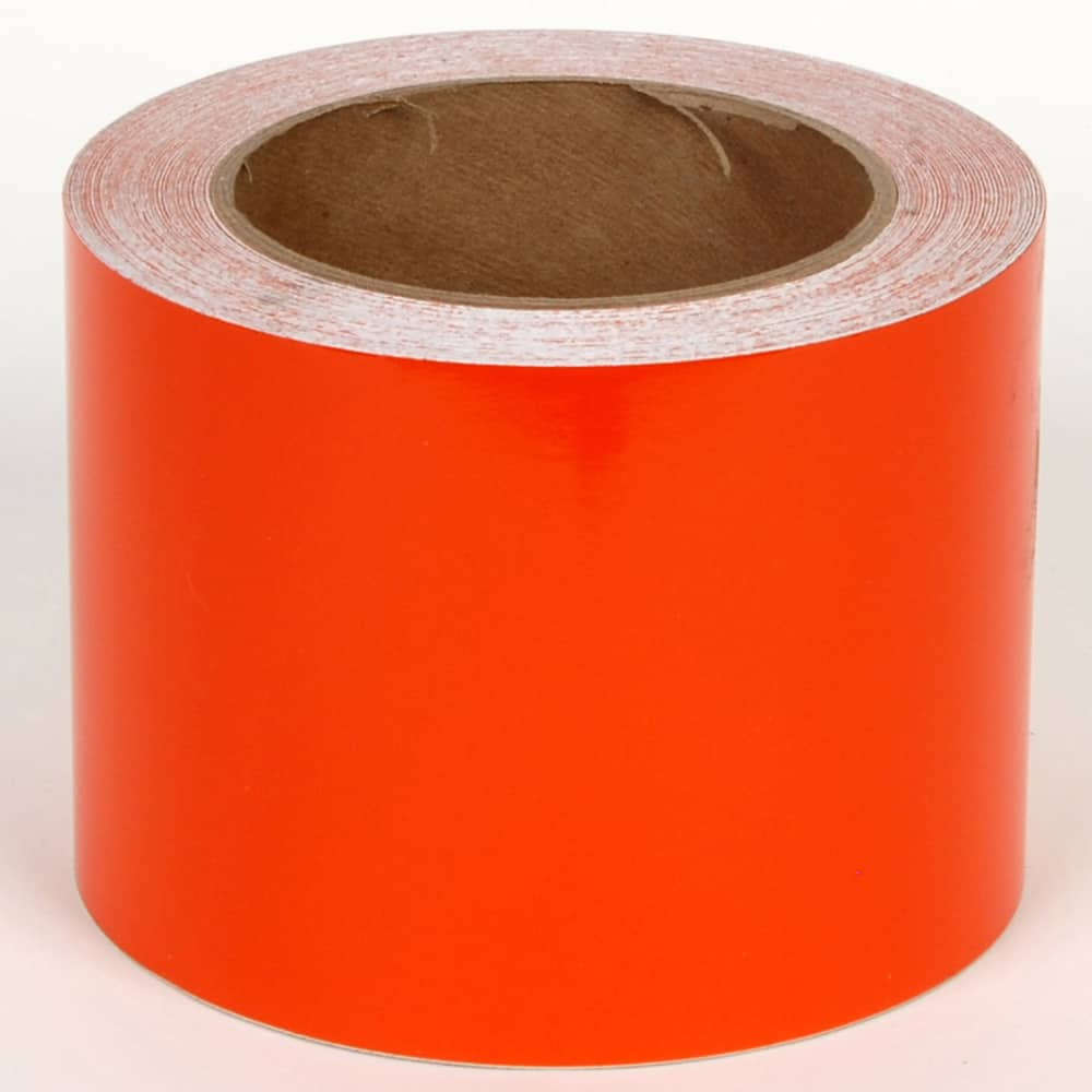 Cobra Systems - Labels, Ribbons & Tapes; Type: Vinyl Tape ; Color: Orange ; For Use With: VNM8 ; Width (Inch): 5 ; Length (Feet): 75 ; Material: Vinyl - Exact Industrial Supply