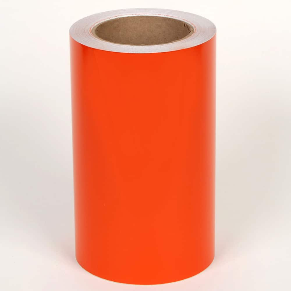 Cobra Systems - Labels, Ribbons & Tapes; Type: Vinyl Tape ; Color: Orange ; For Use With: VNM8 ; Width (Inch): 8 ; Length (Feet): 150 ; Material: Vinyl - Exact Industrial Supply