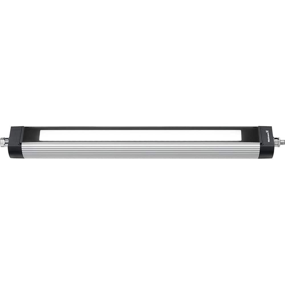 Waldmann Lighting - Machine Lights; Machine Light Style: Linear ; Mounting Type: Bracket Mount ; Wattage: 9.5 ; Voltage: 100-120-200-240/50-60 ; Lens Material: Glass ; Color: Silver - Exact Industrial Supply