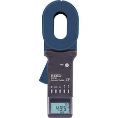 REED Instruments - Earth Ground Resistance Testers; Maximum Earth Ground Resistance (kiloohm): 1.2 ; Minimum Earth Ground Resistance (kiloohm): 0.000025 ; Resolution (Ohms): 0.001 - Exact Industrial Supply