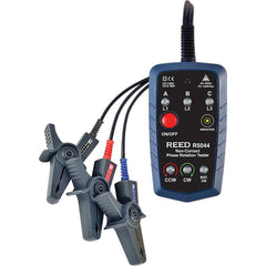 REED Instruments - Phase Rotation Testers; Number of Phases: 3 ; Maximum Voltage: 1000V AC ; Minimum Voltage: 75 VAC ; Maximum Frequency (Hz): 65 ; Minimum Frequency (Hz): 45 ; Display Type: LED - Exact Industrial Supply