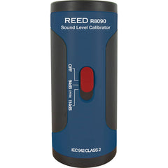 REED Instruments - Sound Meter Accessories; Type: Sound Level Calibrator ; For Use With: Sound Meters with 1/2" Diameter Microphones - Exact Industrial Supply