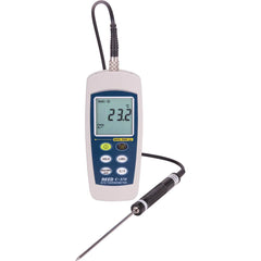 REED Instruments - Digital Thermometers & Probes; Type: Digital Thermometer ; Maximum Temperature (C): 300.00 ; Maximum Temperature (F): 572.000 ; Minimum Temperature (C): -100.00 ; Minimum Temperature (F): -148.000 ; Display Type: Digital LCD - Exact Industrial Supply