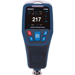 REED Instruments - Coating Thickness Gages; Maximum Thickness Measurement (micro m): 1250.00 ; Maximum Thickness Measurement (mil): 49.20 ; Minimum Thickness Measurement (micro m): 0.00 ; Minimum Thickness Measurement (mil): 0.10 ; For Use With: Ferrous - Exact Industrial Supply