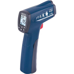 REED Instruments - Infrared Thermometers; Minimum Temperature (C): -32.00 ; Minimum Temperature (F): -25.600 ; Maximum Temperature (C): 400.00 ; Maximum Temperature (F): 752.000 ; Distance to Spot Ratio: 12:1 ; Power Supply: (1) 9V Battery - Exact Industrial Supply