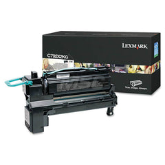 Lexmark - Office Machine Supplies & Accessories; Office Machine/Equipment Accessory Type: Toner Cartridge ; For Use With: Lexmark C792de; C792dte; C792dhe; C792e ; Color: Black - Exact Industrial Supply