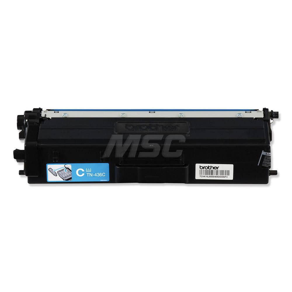 Brother - Office Machine Supplies & Accessories; Office Machine/Equipment Accessory Type: Toner Cartridge ; For Use With: HL-L8360CDW; HL-L8360CDWT; HL-L9310CDW; MFC-L8895CDW; MFC-L8900CDW; MFC-L9570CDW ; Color: Cyan - Exact Industrial Supply