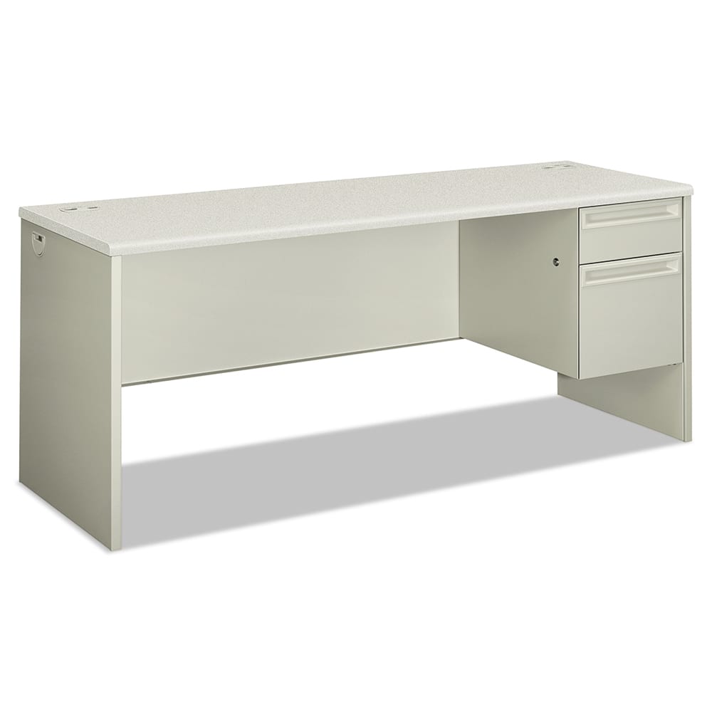 Hon - Credenzas; Type: Credenza ; Number of Drawers: 2.000 ; Length (Inch): 72 ; Height (Inch): 29-1/2 ; Depth (Inch): 24 ; Color: Light Gray - Exact Industrial Supply