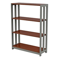 Linea Italia - Bookcases; Height (Inch): 43-1/4 ; Color: Cherry ; Number of Shelves: 3 ; Width (Inch): 31-1/2 ; Width (Decimal Inch): 31.5000 ; Depth (Inch): 11-1/2 - Exact Industrial Supply