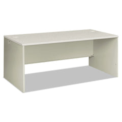 Hon - Office Desks; Type: Desk Shell ; Center Draw: No ; Color: Silver Mesh; Light Gray ; Material: Steel Base; Laminate Worksurface ; Width (Inch): 72 ; Depth (Inch): 36 - Exact Industrial Supply