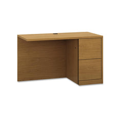 Hon - Office Cubicle Workstations & Worksurfaces; Type: Right Workstation Return ; Width (Inch): 48 ; Length (Inch): 24 ; Material: Thermally Fused Woodgrain Laminate ; Material: Thermally Fused Woodgrain Laminate ; Fractional Height: 29-1/2 - Exact Industrial Supply