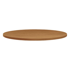Hon - Stationary Tables; Type: Table Top ; Material: High-Pressure Laminate ; Color: Harvest ; Diameter (Inch): 30 ; Height (Inch): 1-1/8 ; Width (Inch): 30 - Exact Industrial Supply