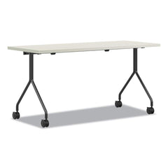 Hon - Stationary Tables; Type: Utility ; Material: High-Pressure Laminate ; Color: Black ; Height (Inch): 29 ; Length (Inch): 24 ; Width (Inch): 60 - Exact Industrial Supply