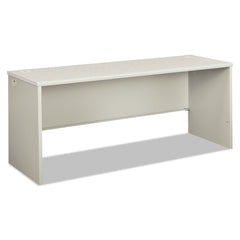 Hon - Office Desks; Type: Desk Shell ; Center Draw: No ; Color: Silver Mesh; Light Gray ; Material: Steel Base; Laminate Worksurface ; Width (Inch): 72 ; Depth (Inch): 24 - Exact Industrial Supply