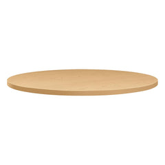 Hon - Stationary Tables; Type: Table Top ; Material: High-Pressure Laminate ; Color: Natural Maple ; Diameter (Inch): 42 ; Height (Inch): 1-1/8 ; Width (Inch): 42 - Exact Industrial Supply