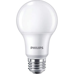 Philips - Lamps & Light Bulbs; Lamp Technology: LED ; Lamps Style: Residential/Office ; Lamp Type: A19 ; Wattage Equivalent Range: 1-19 ; Actual Wattage: 8.50 ; Base Style: Medium Screw - Exact Industrial Supply