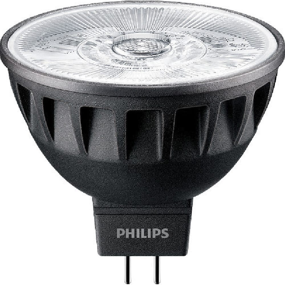 Philips - Lamps & Light Bulbs; Lamp Technology: LED ; Lamps Style: Commercial/Industrial ; Lamp Type: MR16 ; Wattage Equivalent Range: 1-19 ; Actual Wattage: 7.8 ; Base Style: Bi-Pin - Exact Industrial Supply