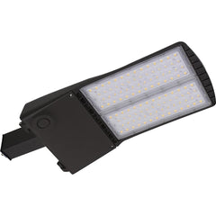 Philips - Parking Lot & Roadway Lights; Fixture Type: Area Light; General Purpose; Parking Lot Light ; Lamp Type: Integrated LED ; Lens Material: Glass ; Lamp Base Type: Integrated LED ; Mounting Type: Arm Mount ; Voltage: 120-277 V - Exact Industrial Supply