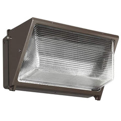 Philips - Wall Pack Light Fixtures; Lamp Type: Integrated LED ; Wattage: 100 ; Voltage: 120-277 V ; Housing Material: Die-Cast Aluminum ; Lumens: 12800 ; Color Temperature (K): 5000 - Exact Industrial Supply