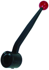 Twin-Grip Quill Feed Speed Handle - For Use with Bridgeport Sereis 4HP - Exact Industrial Supply