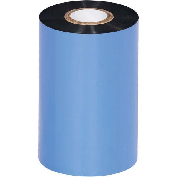 Value Collection - 4.02" x 1181' Black Wax/Resin Thermal Transfer Ribbon - Exact Industrial Supply