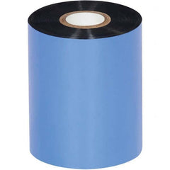 Value Collection - 3-1/2" x 1476' Black Wax/Resin Thermal Transfer Ribbon - Exact Industrial Supply