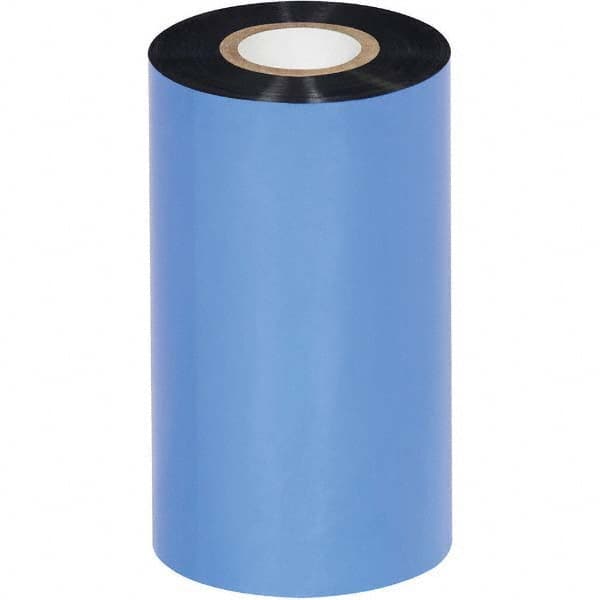 Value Collection - 4.33" x 984' Black Wax/Resin Thermal Transfer Ribbon - Exact Industrial Supply