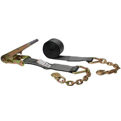 US Cargo Control - Slings & Tiedowns (Load-Rated) Type: Ratchet Tie Down Width (Inch): 4 - Exact Industrial Supply