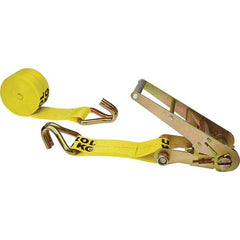 US Cargo Control - Slings & Tiedowns (Load-Rated) Type: Ratchet Tie Down Width (Inch): 3 - Exact Industrial Supply