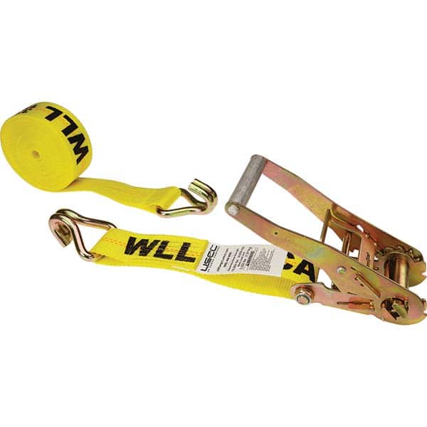 Strap Sling: 2″ Wide, 3,333 lb Vertical Yellow