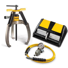 Enerpac - Puller & Separator Sets Type: Hydraulic Puller Set Maximum Spread (Inch): 3.3125 - Exact Industrial Supply