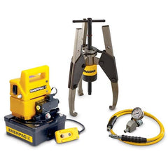 Enerpac - Puller & Separator Sets Type: Hydraulic Puller Set Maximum Spread (Inch): 25.59375 - Exact Industrial Supply