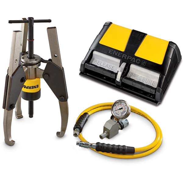 Enerpac - Puller & Separator Sets Type: Hydraulic Puller Set Maximum Spread (Inch): 18.890625 - Exact Industrial Supply