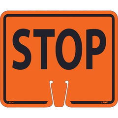 NMC - Traffic & Parking Signs Message or Graphic: Message Only Legend: Stop - Exact Industrial Supply