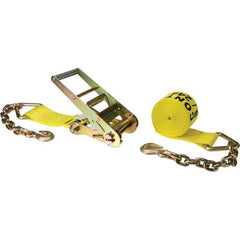 US Cargo Control - Slings & Tiedowns (Load-Rated) Type: Ratchet Tie Down Width (Inch): 4 - Exact Industrial Supply