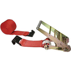 US Cargo Control - Slings & Tiedowns (Load-Rated) Type: Ratchet Tie Down Width (Inch): 4 - Exact Industrial Supply