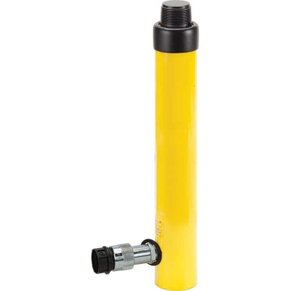 Enerpac - Portable Hydraulic Cylinders Type: Single Acting Load Capacity (Ton): 10 (Inch) - Exact Industrial Supply