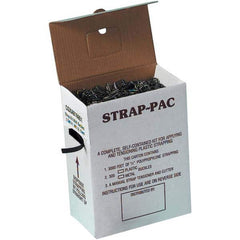 Value Collection - Strapping Kits Type: Polypropylene Strapping Kit Contents: 3000' of 1/2" Polypropylene; 300 Metal Buckles; Tensioner; Cutter - Exact Industrial Supply