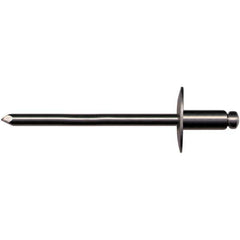 Marson - Blind Rivets Type: Open End Head Type: Large Flange Dome - Exact Industrial Supply